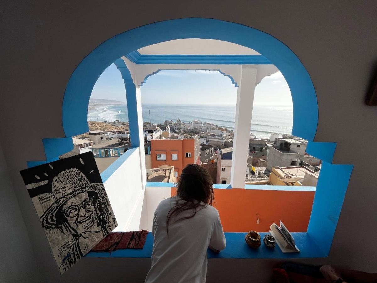 Binic Surf House Bed and Breakfast Taghazout Exteriör bild