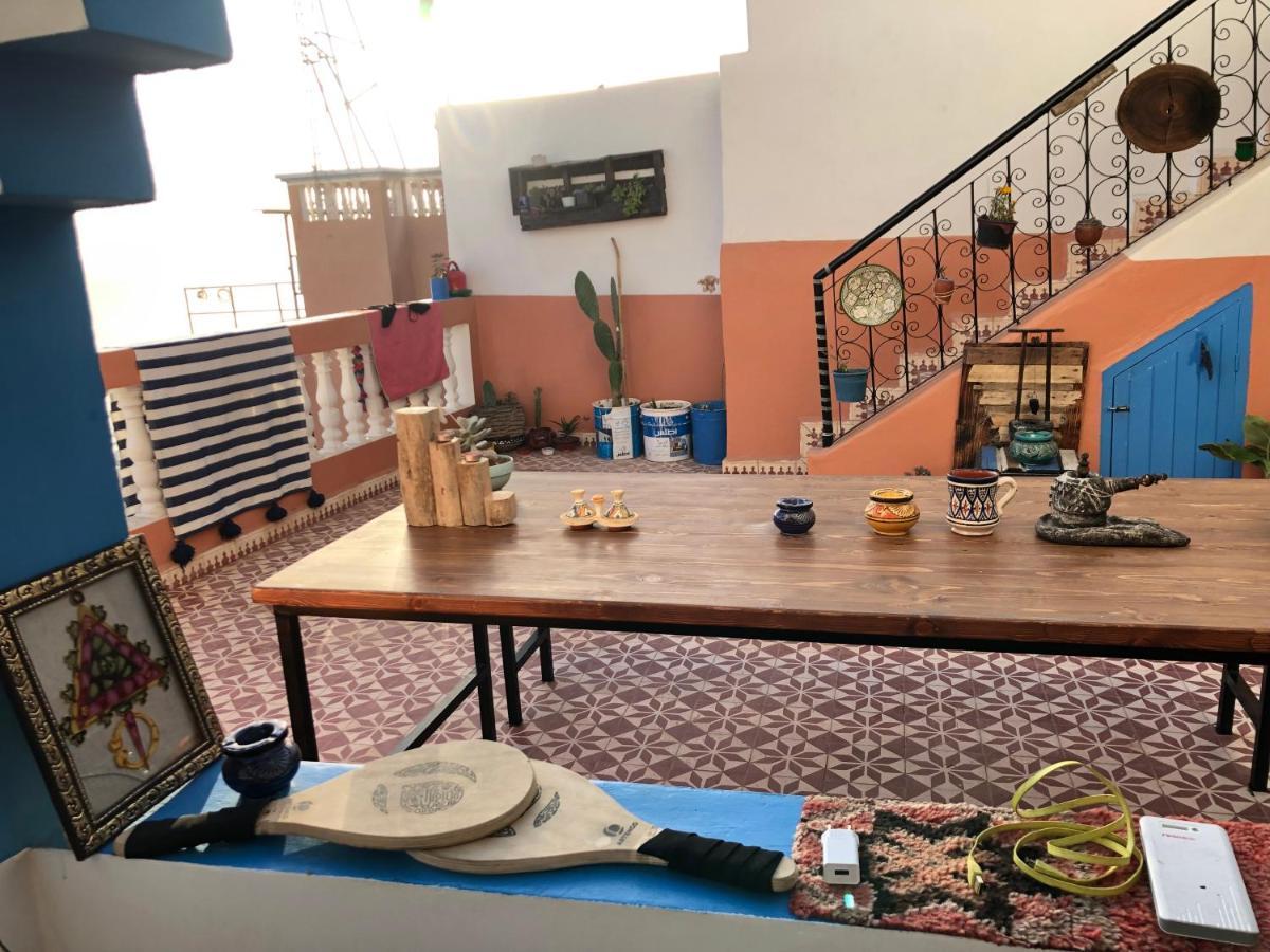 Binic Surf House Bed and Breakfast Taghazout Exteriör bild