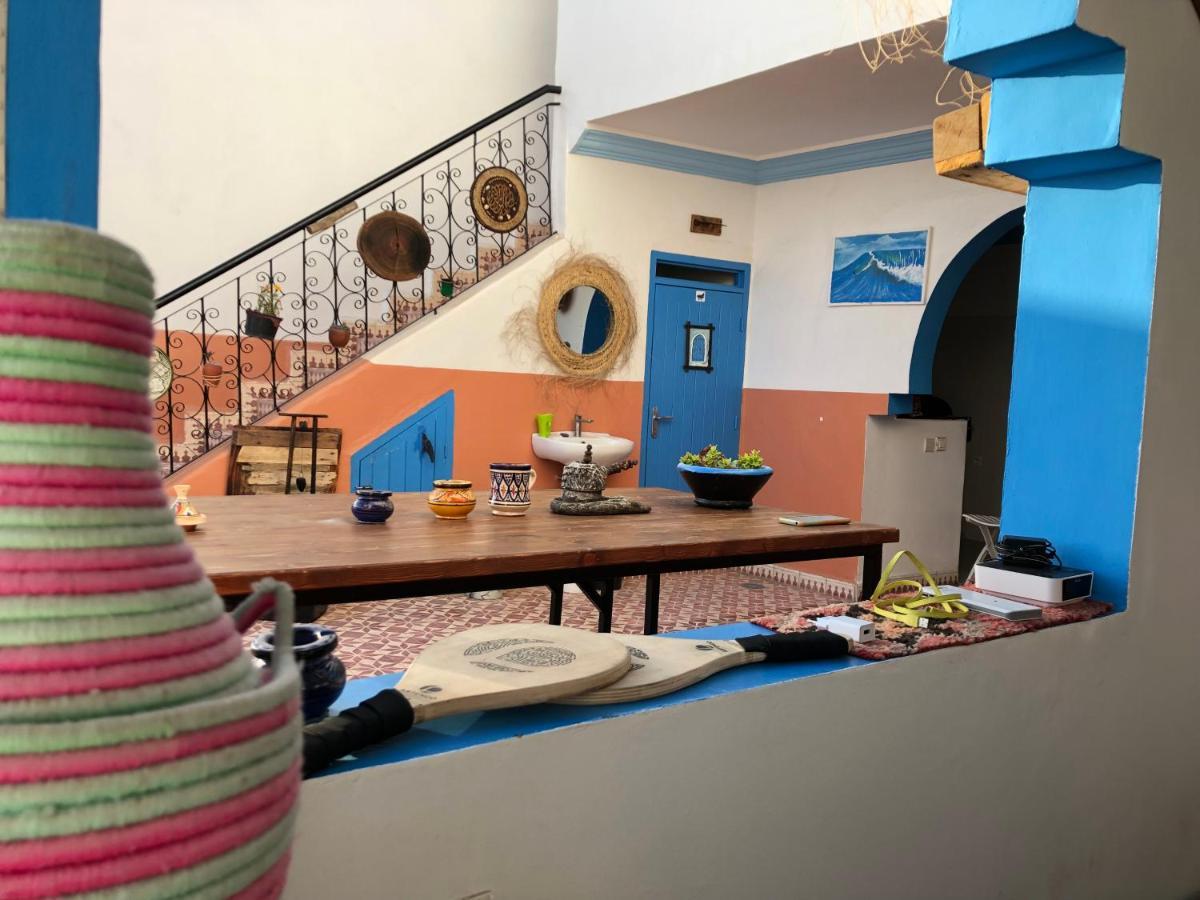 Binic Surf House Bed and Breakfast Taghazout Exteriör bild