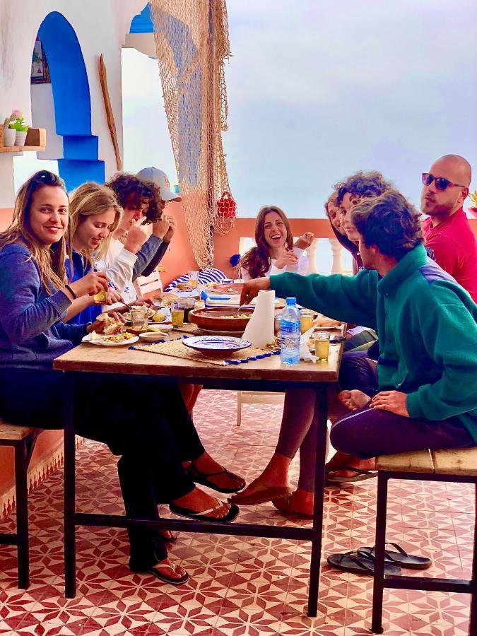Binic Surf House Bed and Breakfast Taghazout Exteriör bild