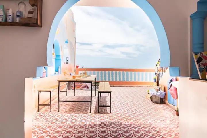 Binic Surf House Bed and Breakfast Taghazout Exteriör bild